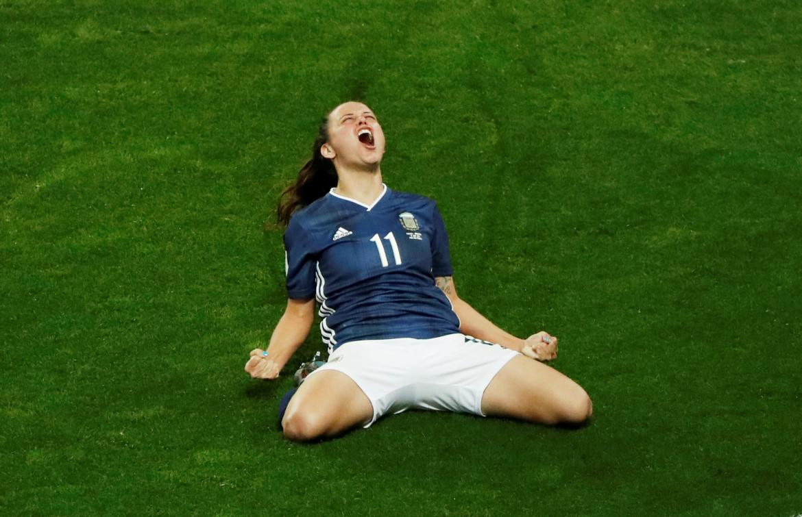 Mundial Femenino de Fútbol Francia 2019, Escocia vs Argentina, REUTERS