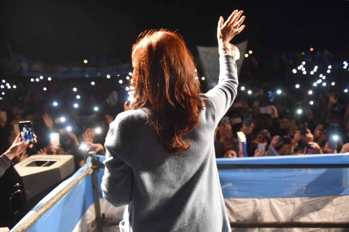 Cristina Kichner en Rosario por la presentacion de su libro