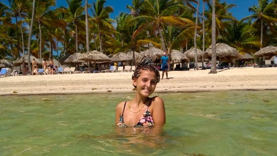 Candela Aylen Saccone - turista en Punta Cana