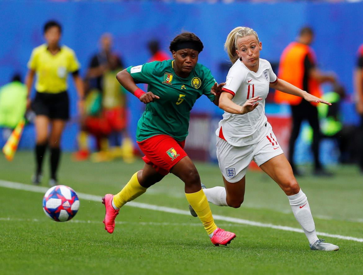 Mundial de fútbol femenino Francia 2019, Inglaterra vs Camerún, Deportes, Reuters	