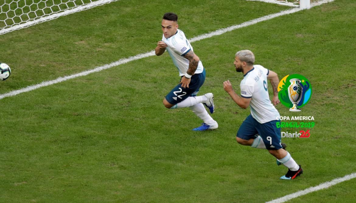 Selección Argentina Lautaro Martínez gol - Reuters