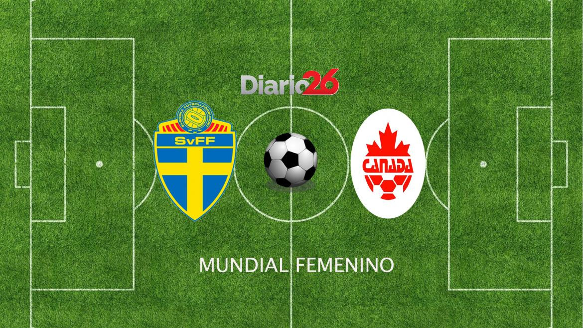 Mundial de fútbol femenino Francia 2019, Suecia vs Canadá, deportes, Diario 26	