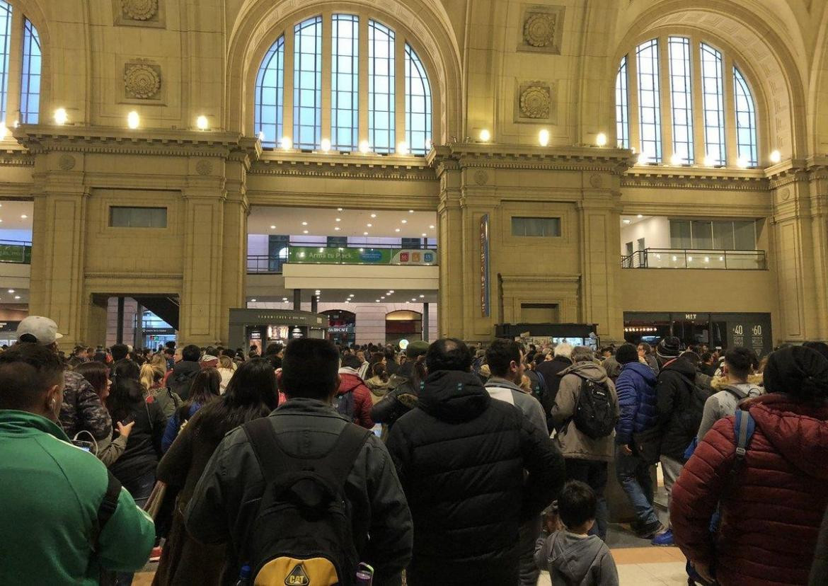 Por una amenaza de bomba, suspendieron el servicio del Tren Roca