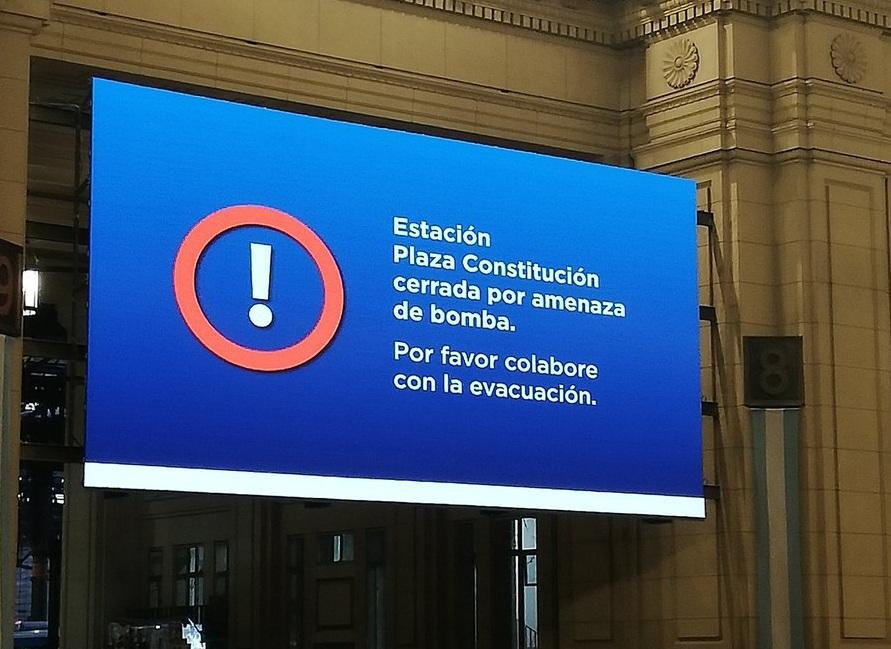 Por una amenaza de bomba, suspendieron el servicio del Tren Roca