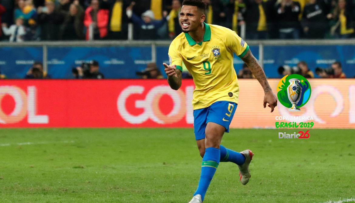 Gabriel Jesús, Selección Brasil - Copa América