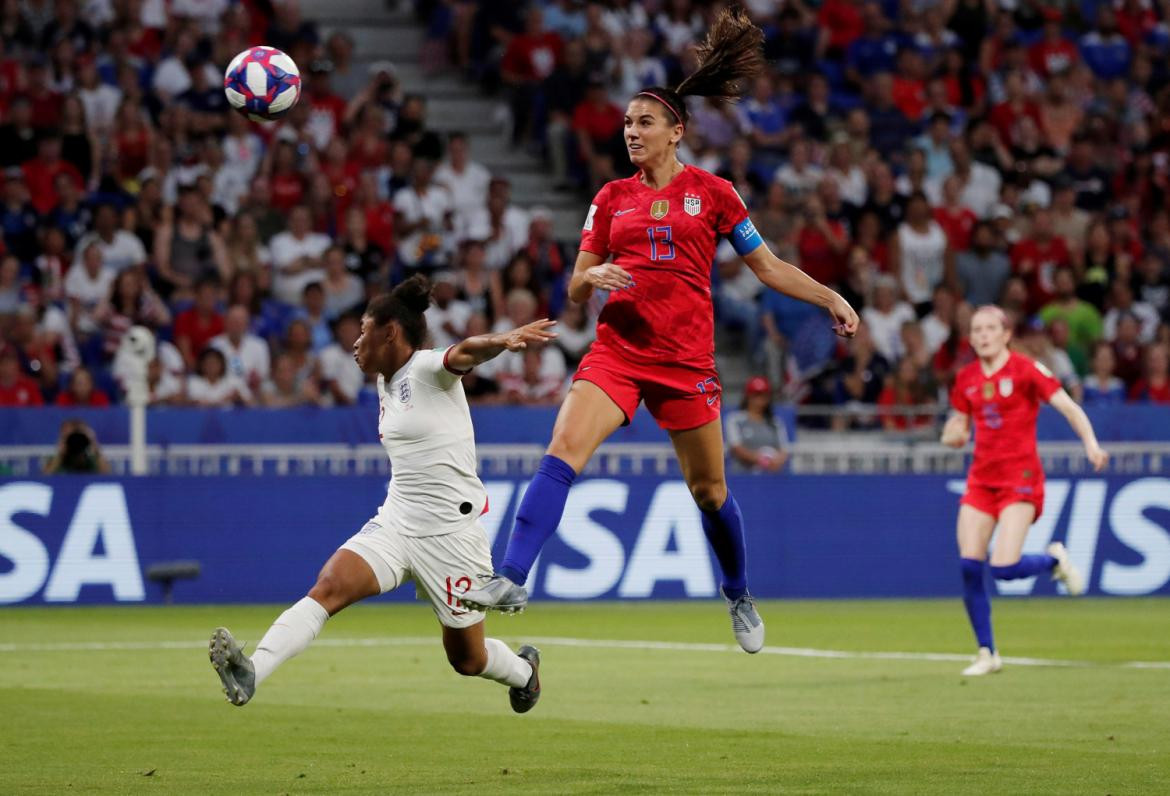 Mundial de fútbol femenino Francia 2019, Inglaterra vs Estados Unidos, deportes, Reuters