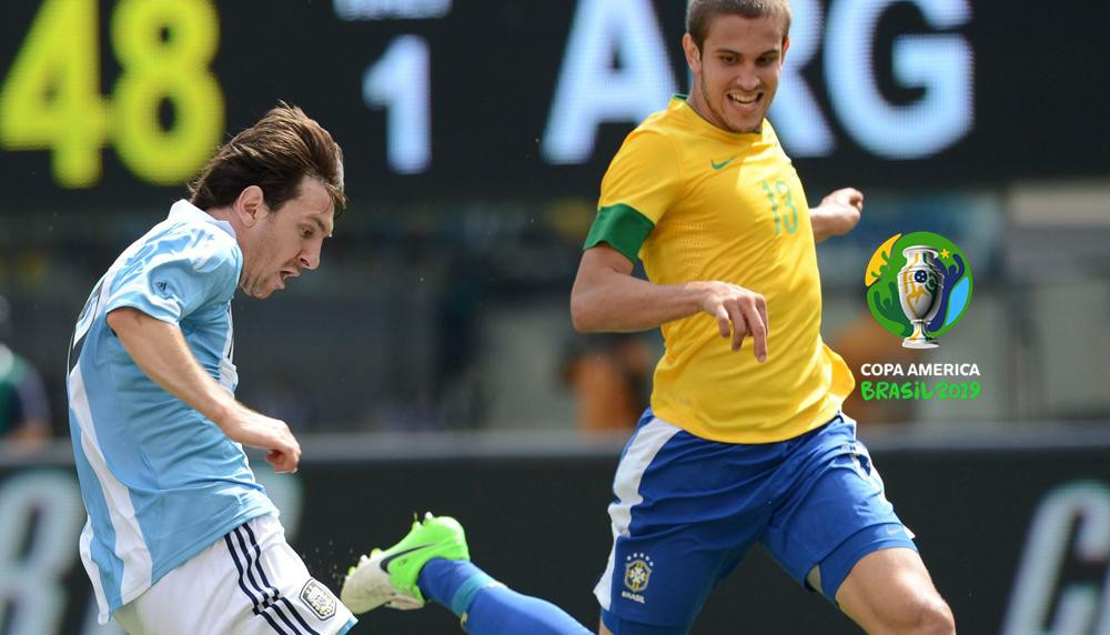 Lionel Messi contra Brasil, Selección argentina, Copa América 2019, fútbol, NA