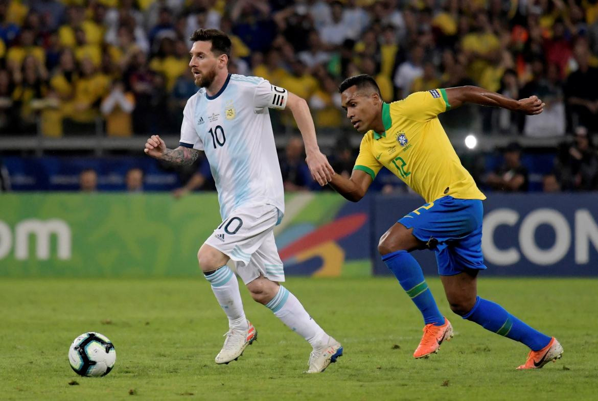 Copa América, Brasil vs Argentina, Selección Argentina, Selección Brasil, Lionel Messi, REUTERS	