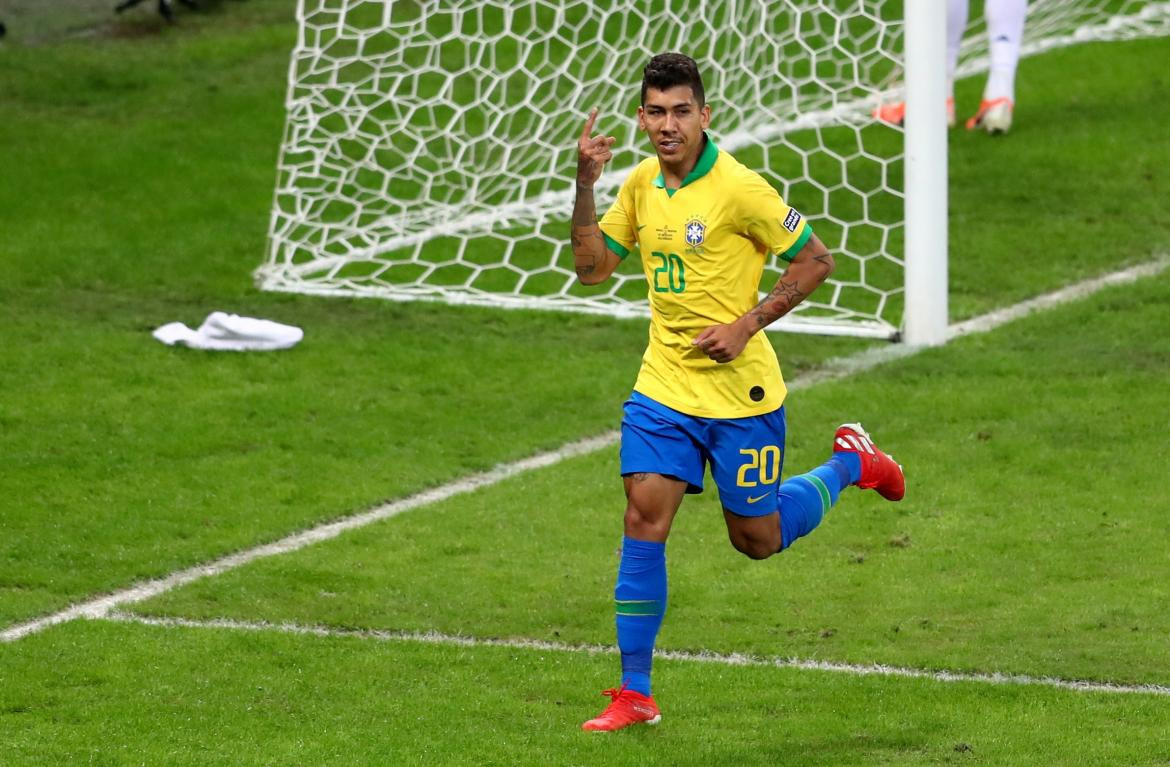 Copa América, Brasil vs Argentina, Selección Brasil, Firmino, REUTERS	