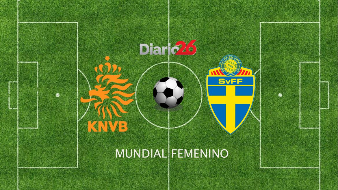 Mundial Femenino de Fútbol Francia 2019, Holanda vs Suecia, deportes, Diario 26