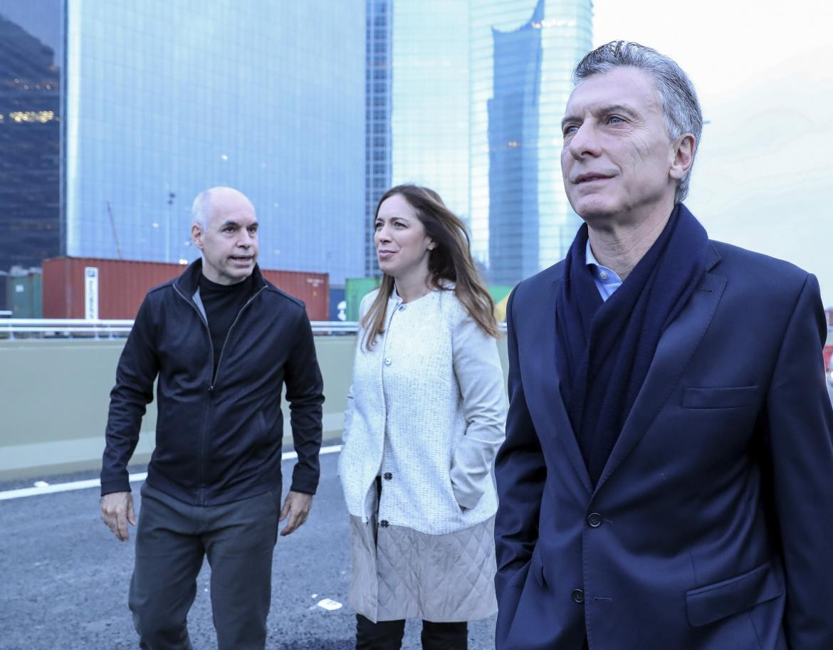 Larreta, Vidal, Macri, Gobierno, NA