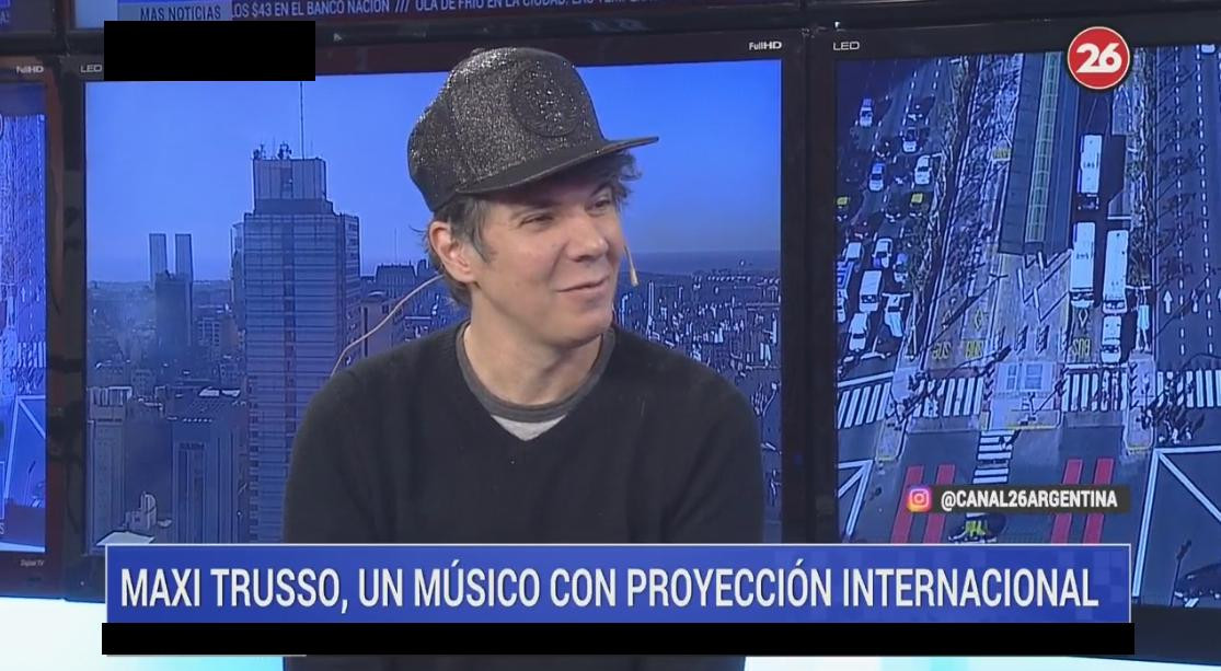 Maxi Trusso en Canal 26 