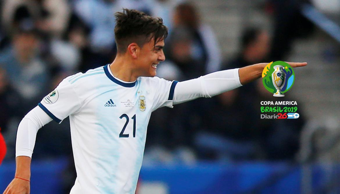 Copa América 2019, Argentina vs Chile, gol de Dybala, deportes, Reuters	