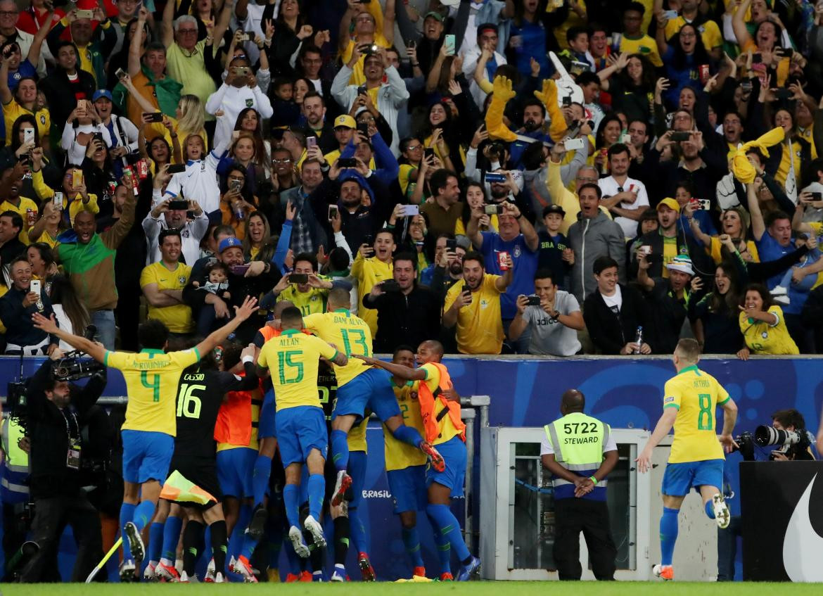 Brasil vs Perú - Copa América Reuters