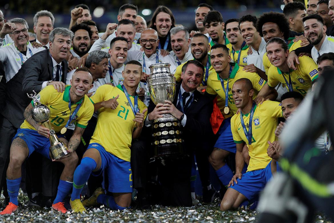 Jair Bolsonaro, Copa América 2019, Selección Brasil, REUTERS