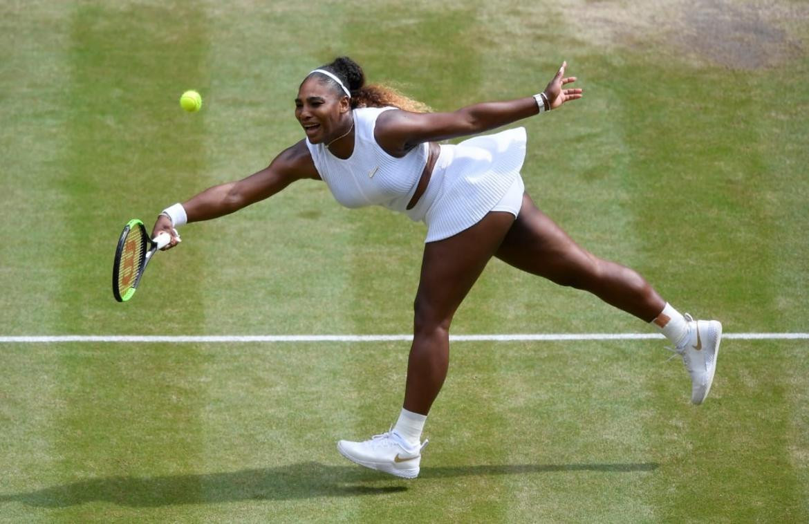 Final de Wimbledon entre Halep y Serena Williams (Reuters)