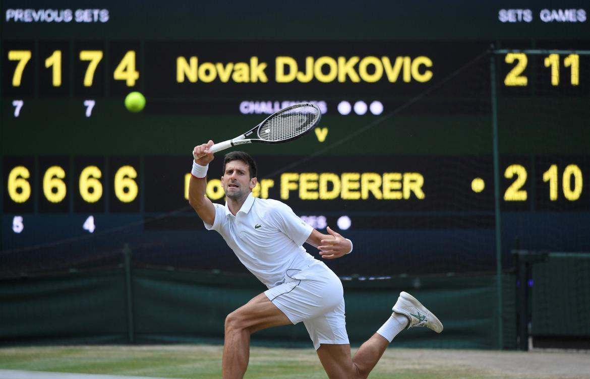 Djokovic vs. Federer, tenis, Wimbledon, Reuters