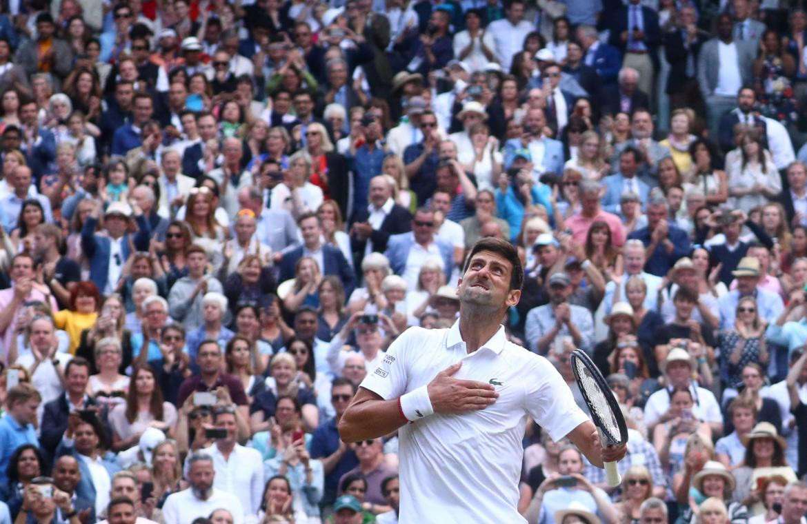 Djokovic vs. Federer, tenis, Wimbledon, Reuters