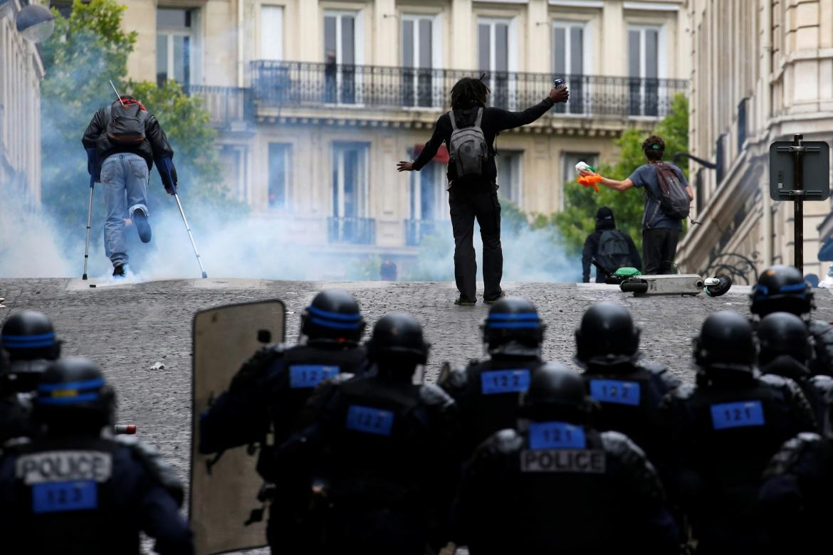 Incidentes en Francia, París - Reuters