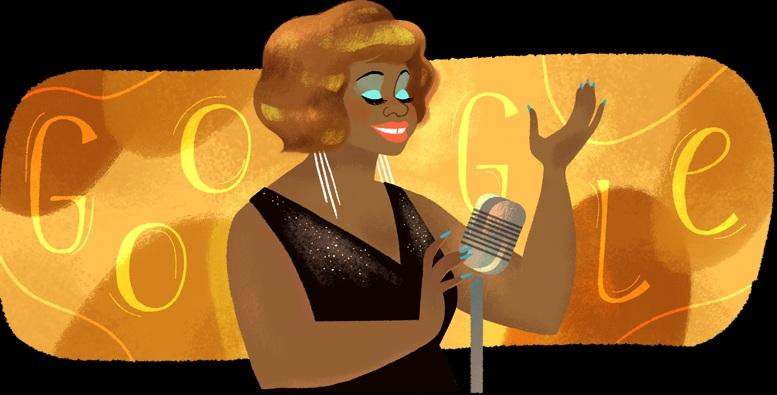 Doodle de google en homenaje a Lucha Reyes, cantante peruana 