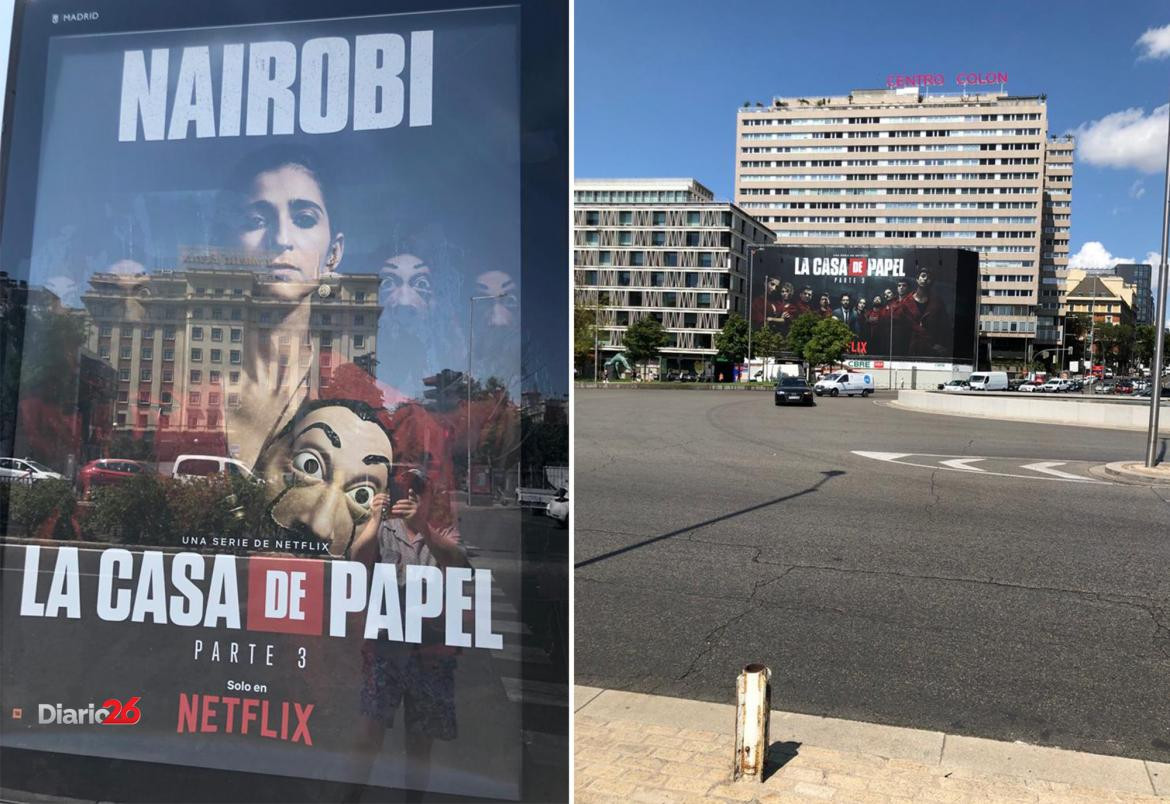 La Casa de Papel, furor en España, Diario 26