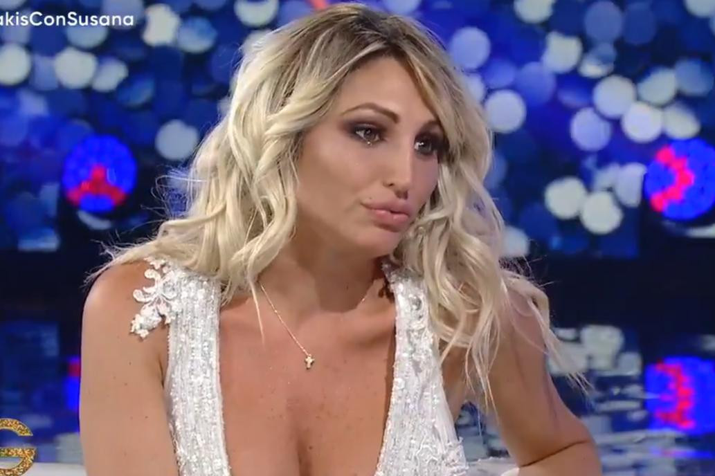 Vicky Xipolitakis en lo de Susana Giménez