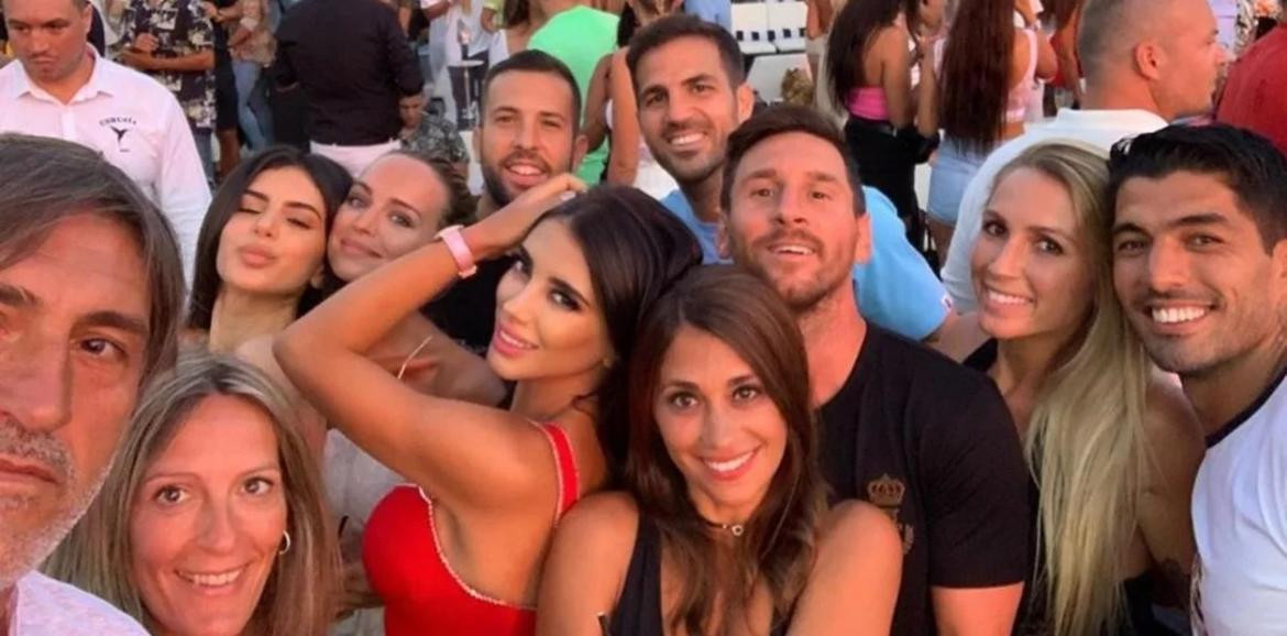 Lionel Messi, fiesta en boliche de Ibiza