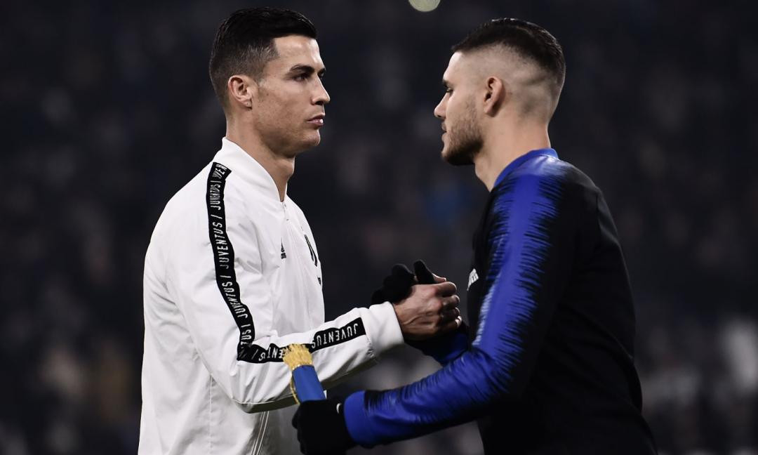 Mauro Icardi y Cristiano Ronaldo, Juventus