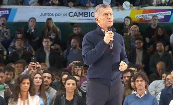 Mauricio Macri en Ferro, cierre de campaña porteño, Elecciones 2019