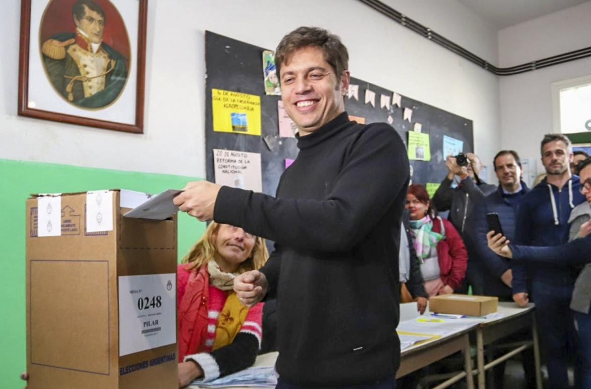 Axel Kicillof, voto, Elecciones 2019, Agencia NA