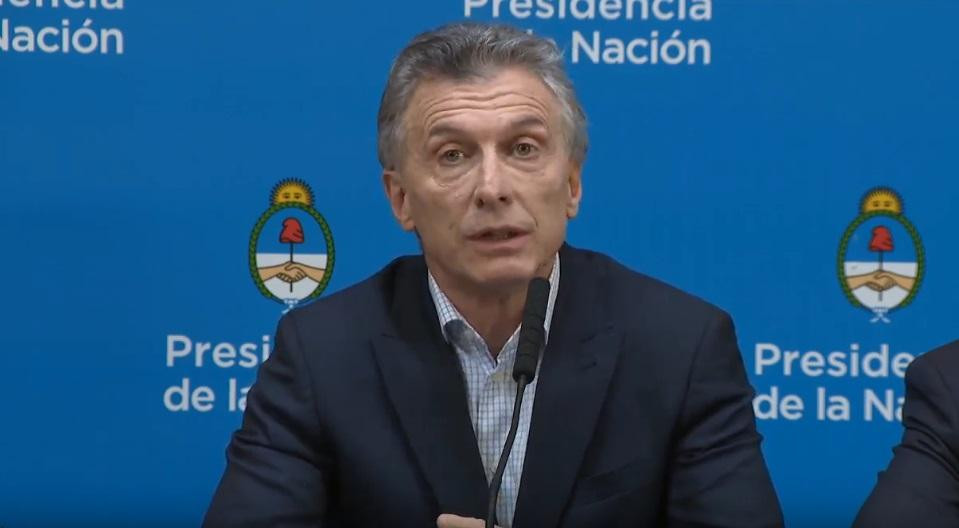 Mauricio Macri en Casa Rosada tras la derrota en las PASO, Juntos por el Cambio, captura YOUTUBE