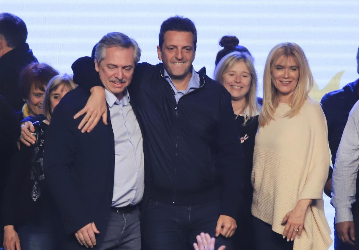 Frente de Todos, Alberto Fernández, Sergio Massa, Verónica Magario, NA