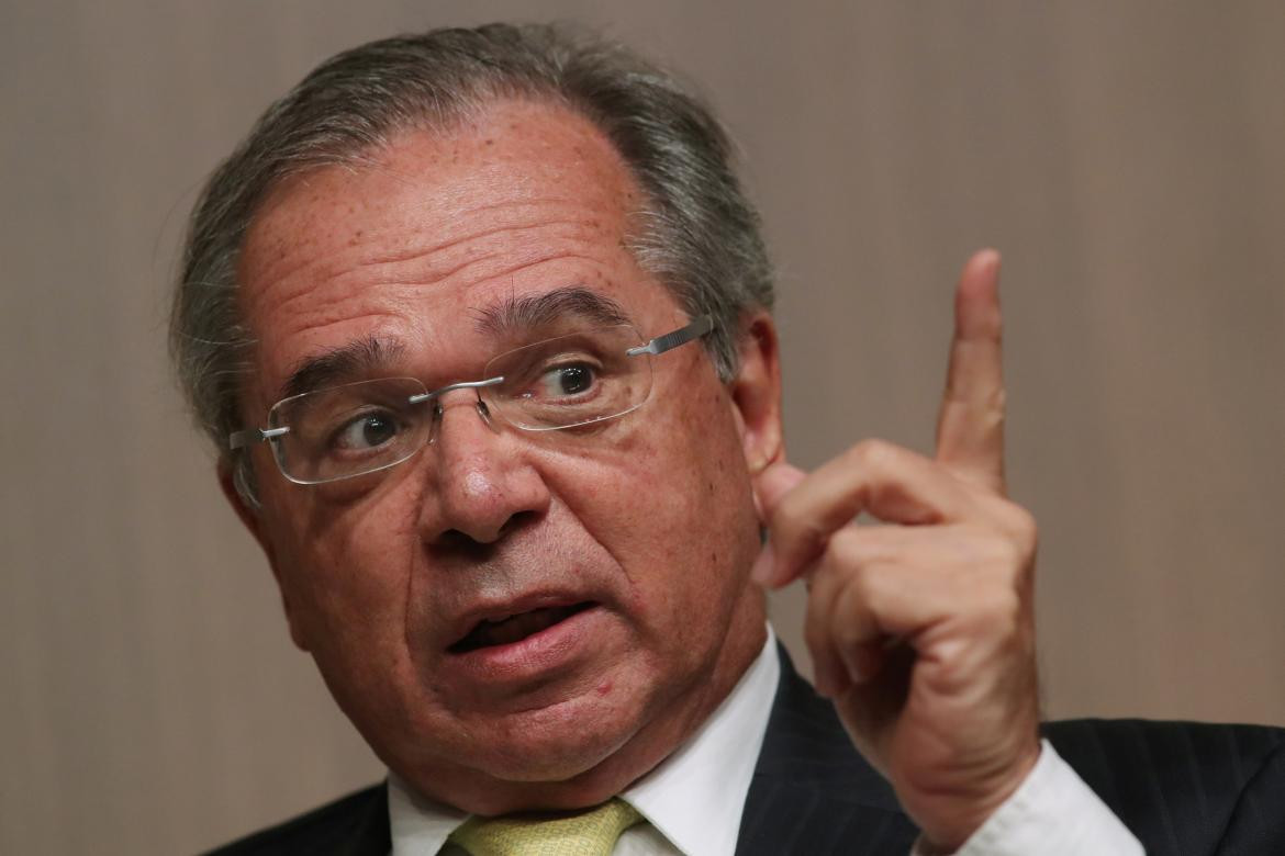 Paulo Guedes, ministro de Economía de Brasil, REUTERS