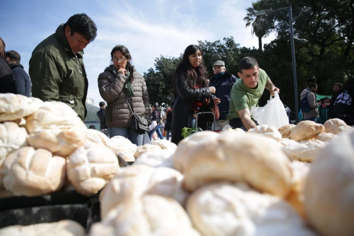 Alimentazo en Constitución, organizaciones sociales