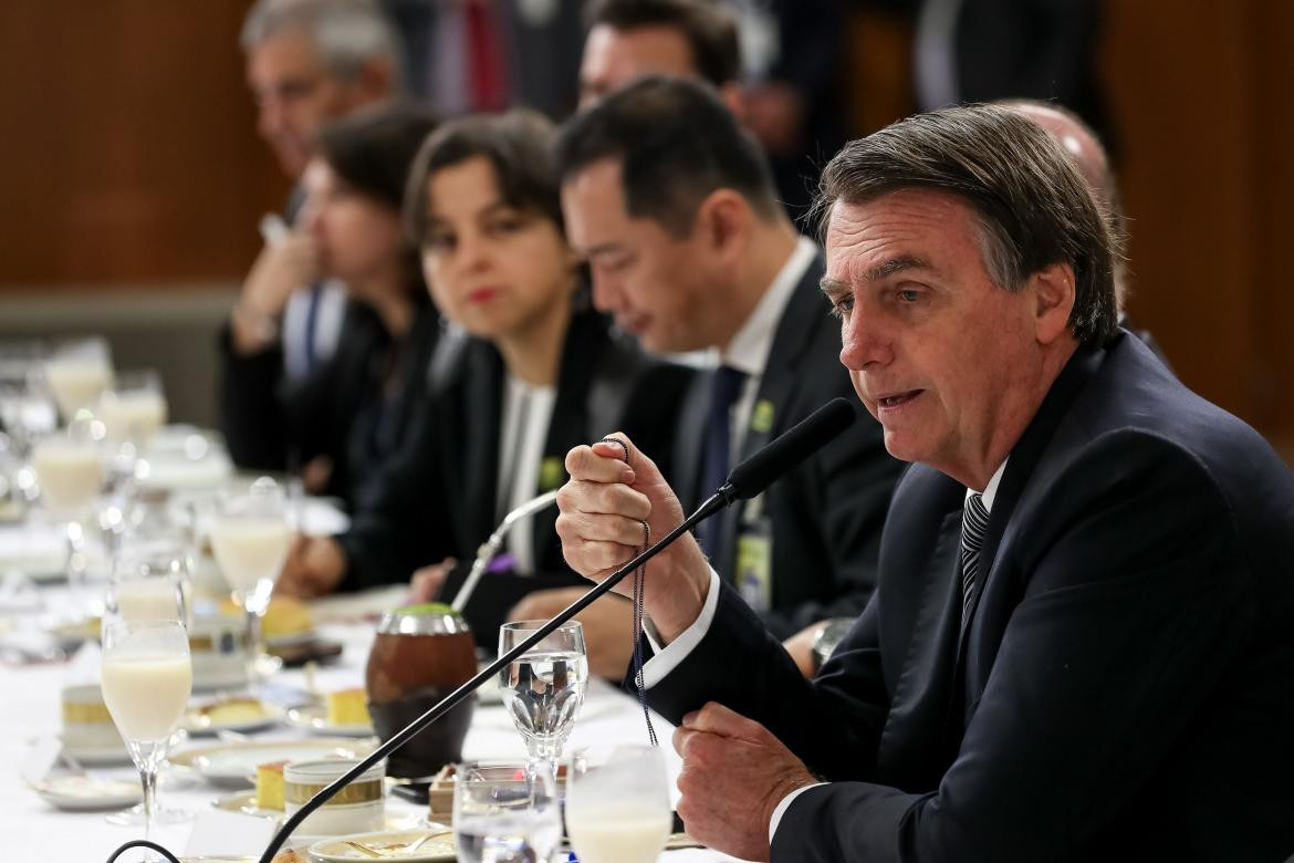 Jair Bolsonaro, presidente de Brasil, Agencia NA