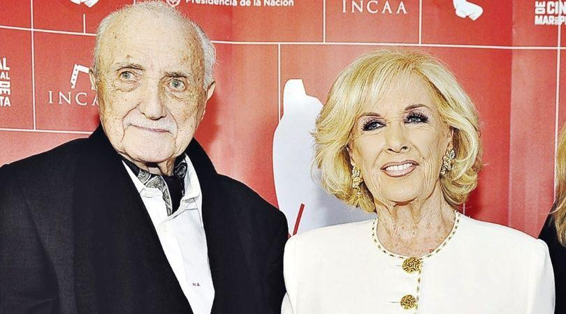 José Martínez Suárez y Mirtha Legrand, director de cine