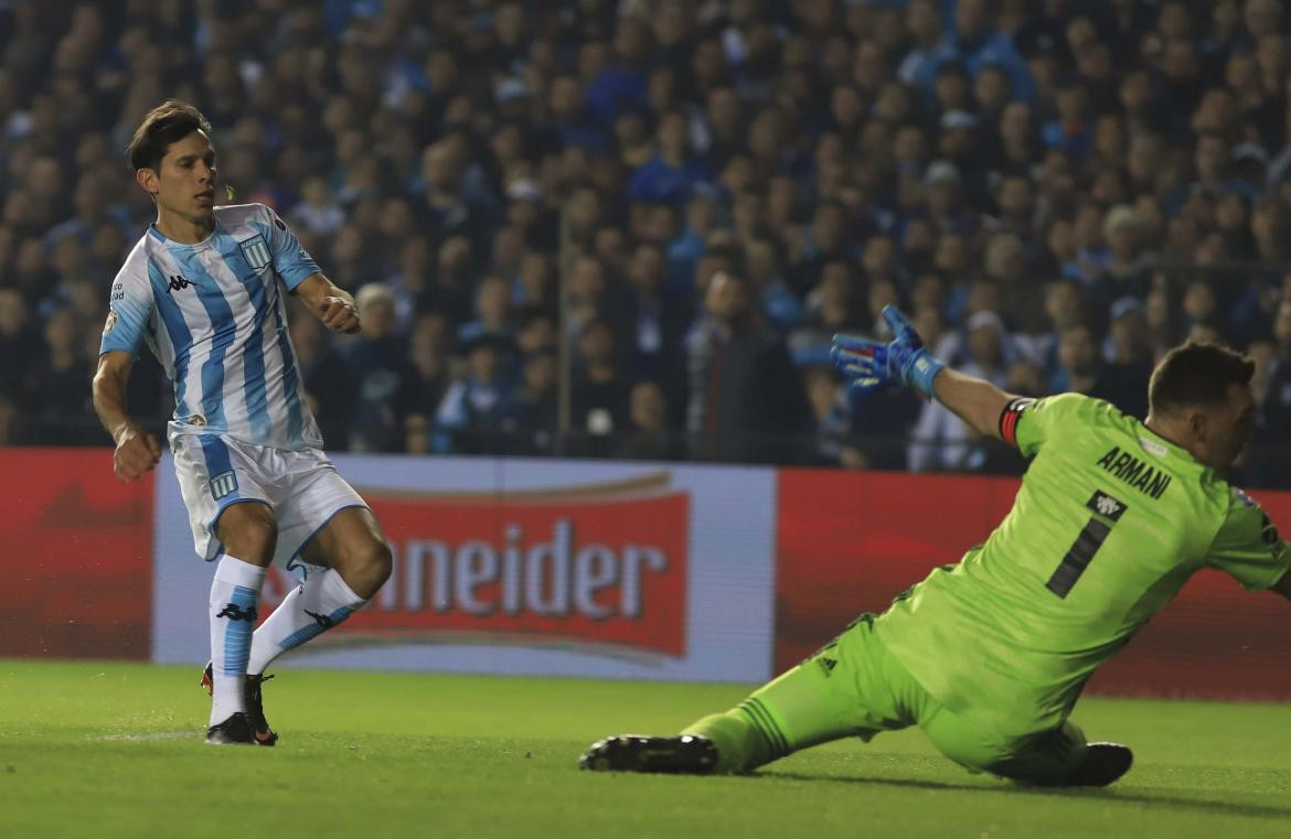 Racing vs River, Superliga, Agencia NA