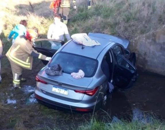 Accidente de la familia del futbolista Brian Cufré