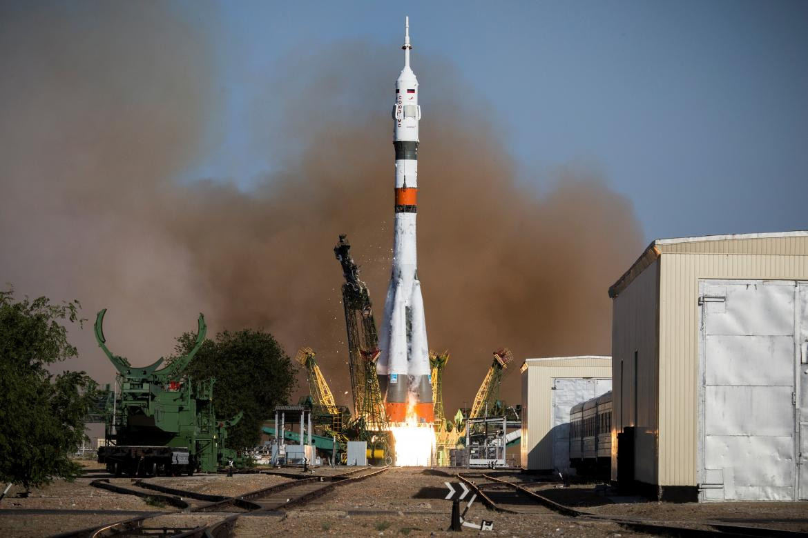 Nave Soyuz MS-14, REUTERS