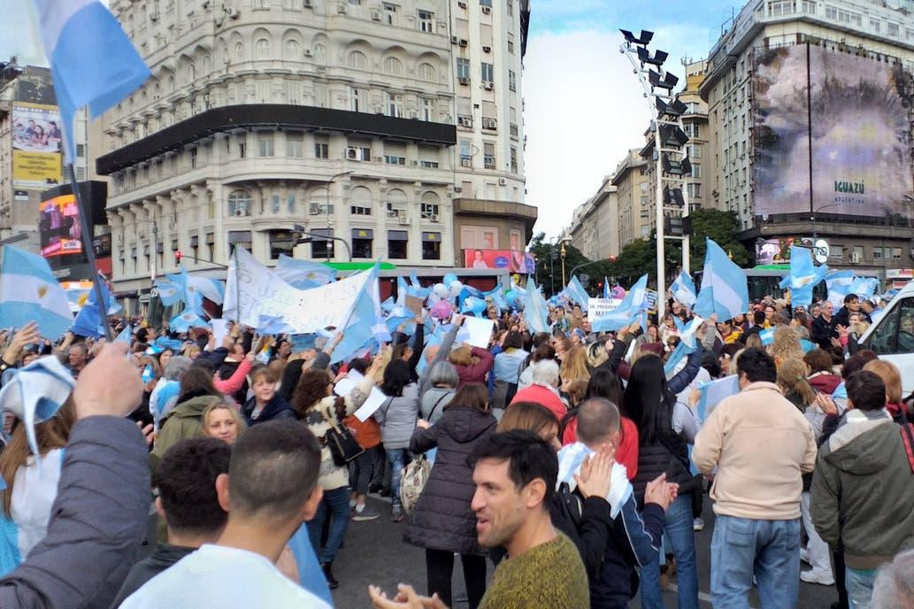 Marcha a favor de Macri, Buenos Aires, #24A