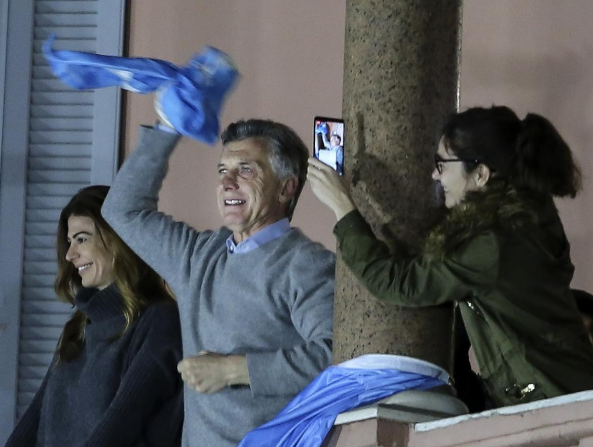 Mauricio Macri y Juliana Awada, Casa Rosada, #24A, Agencia NA