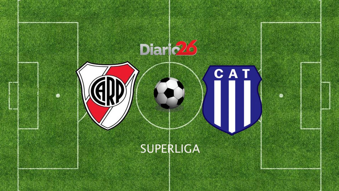 Superliga, River vs. Talleres, Diario 26