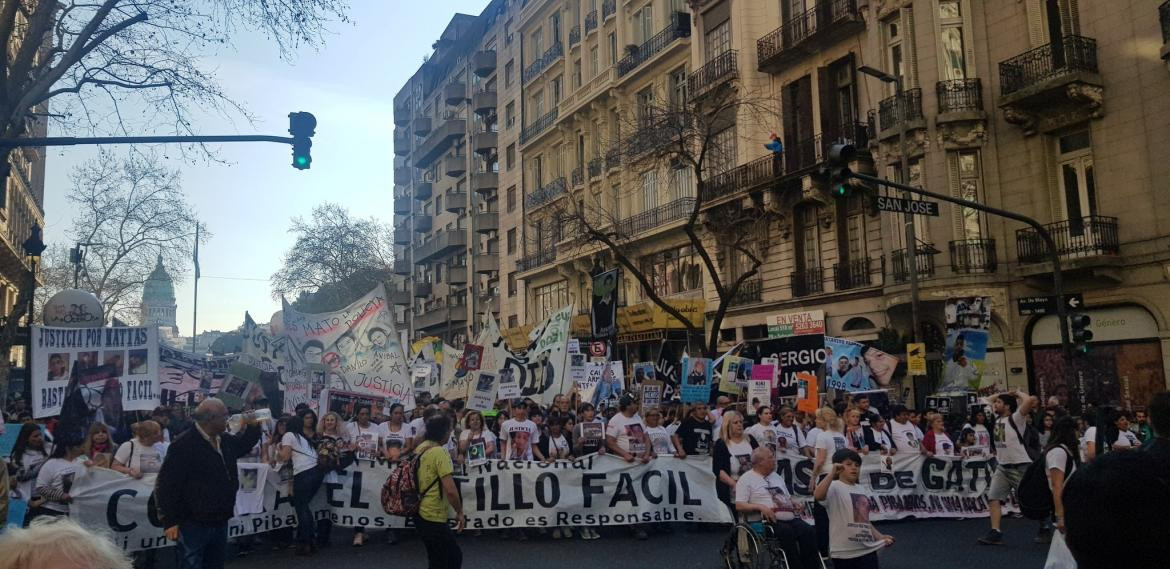 Marcha contra gatillo fácil, Centro Porteño