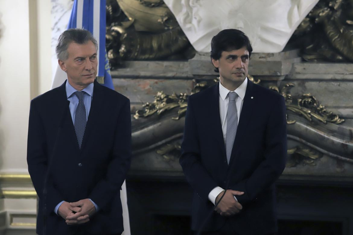 Mauricio Macri y Hernán Lacunza, AGENCIA NA