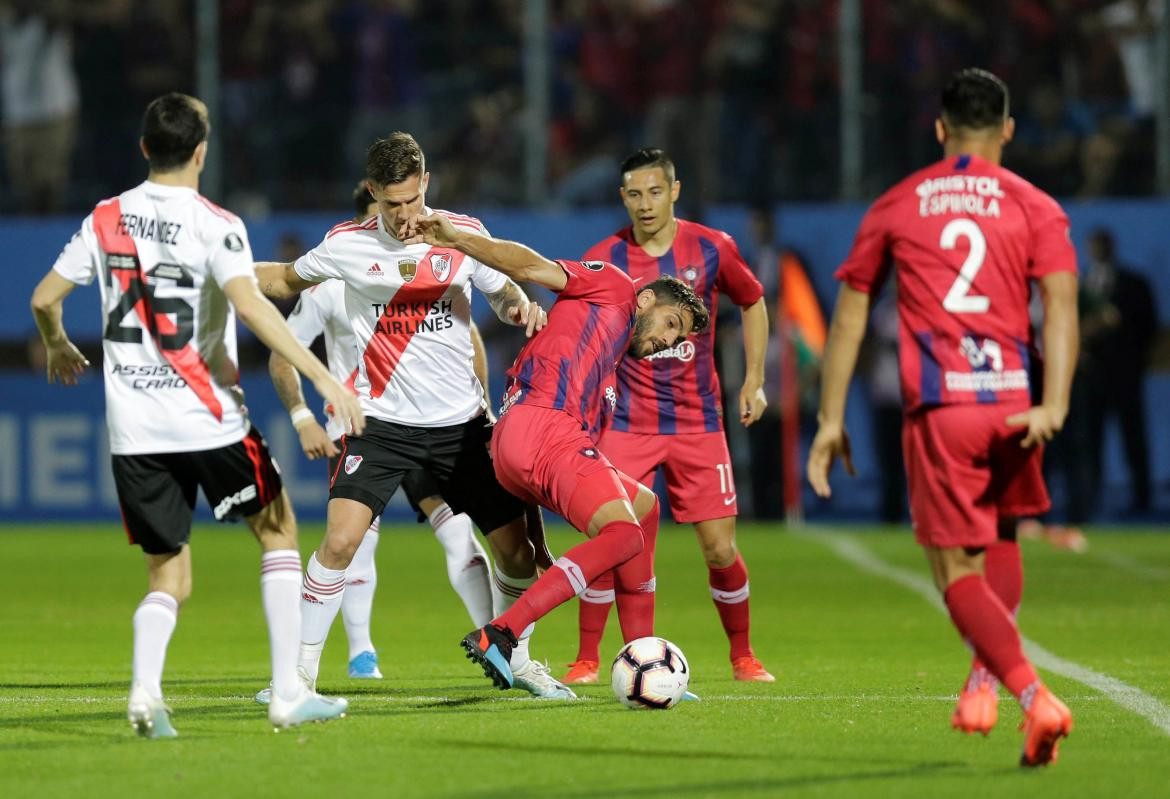 Cerro Porteño vs River, Copa Libertadores, REUTERS