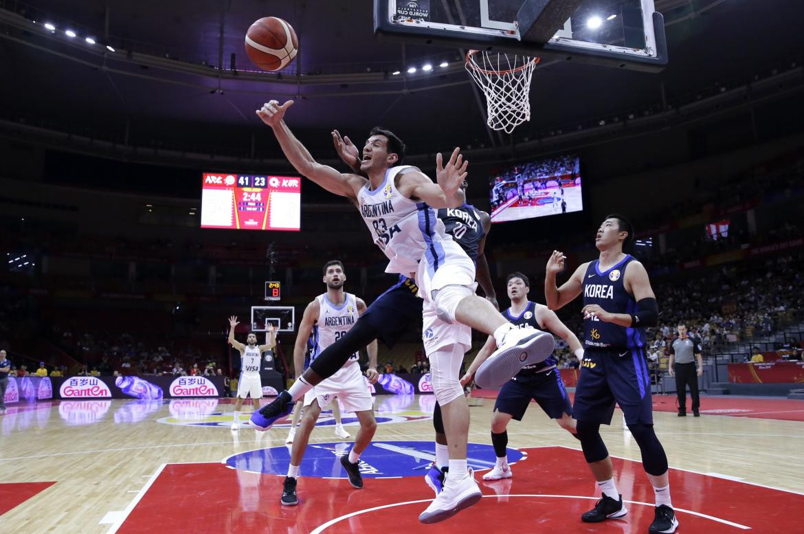 Mundial de Básquet, Argentina vs Corea, REUTERS	