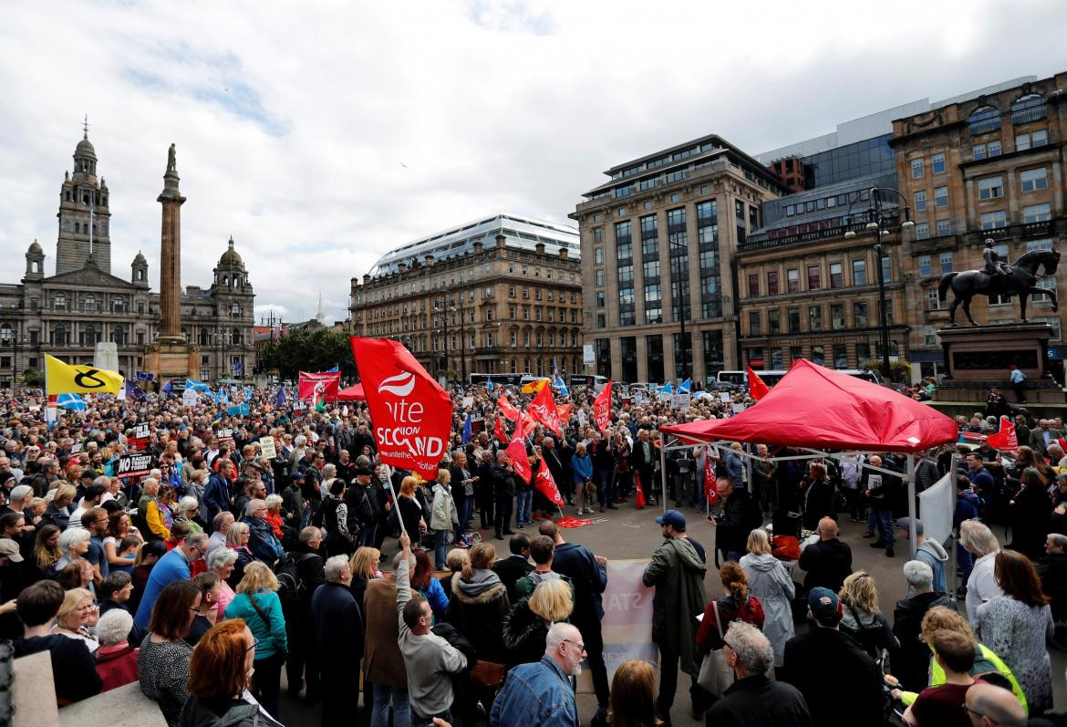 Protesta en Reino Unido, REUTERS