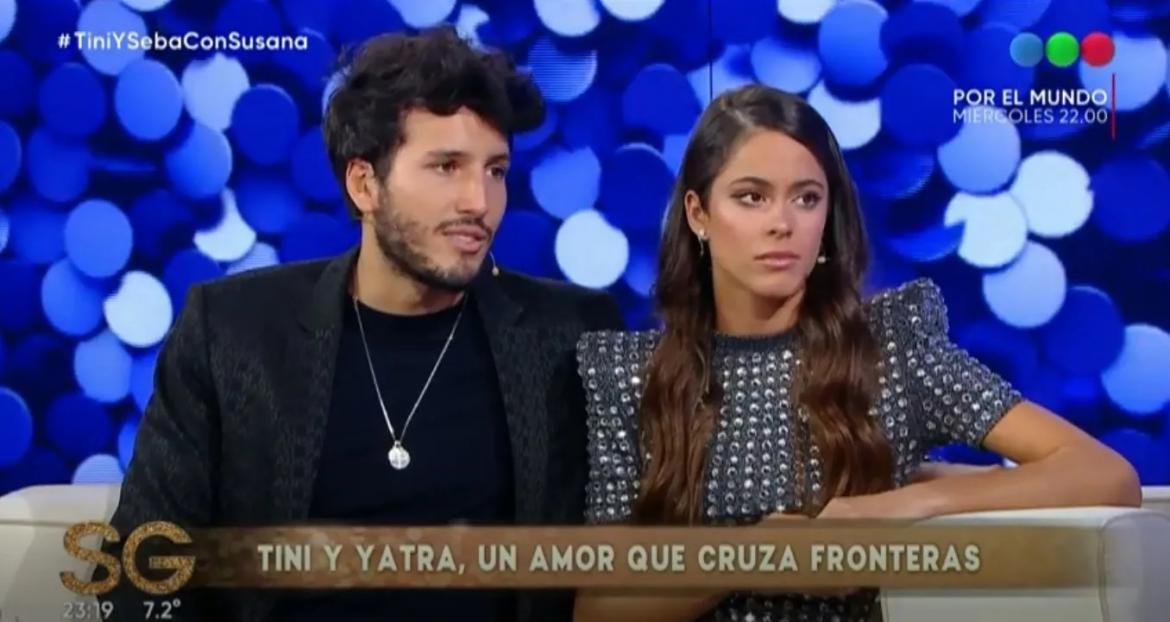 Tini Stoessel y Sebastian Yatra