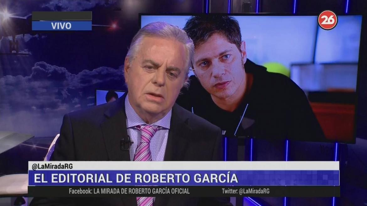 Editorial de Roberto García, Lunes 02-09-19, Canal 26