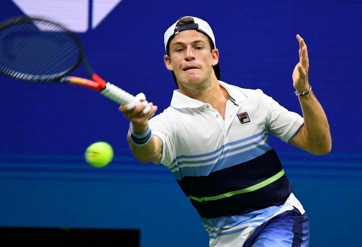 Diego Schwartzman en el US Open, REUTERS